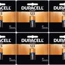 Duracell DL123ABU 3 Volt High Power Ultra Lithium Battery (Value Pack of 6)
