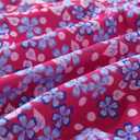 Happy Town One-Piece Infant Toddler Baby Girl Summer Swimsuit Watermelon Leopard Ruffle Swimwear Bikini Bathing Suit (Pink)