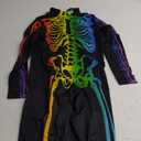 KatchOn Multicolor Skeleton Bodysuit - Women's Halloween Costume (Large)