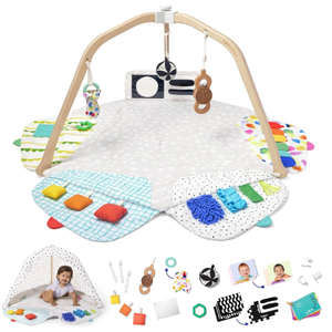 LOVEVERY | The Play Gym | Award Winning For Baby , Stage-Based Developmental Activity Gym & Play Mat for Baby to Toddler