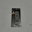GE Universal Remote Control for Samsung, Vizio, LG, Sony, Sharp, Roku, Apple TV, TCL, Panasonic, Smart TVs, Streaming Players, Blu-ray, DVD, 4-Device, Silver, 33709