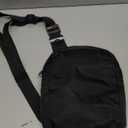 Small Sling Bag for Men and Women with RFID Pocket, Anti Theft Crossbody Chest Bag Casual Travel Bag for Hiking (Large, Black)