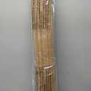 LazBlinds No Drill Bamboo Roman Shades, 31" W x 48" H, Star-Brown