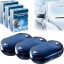 3pcs Anti-Freeze Electromagnetic Car Snow Removal Device, Electromagnetic Snow Device, 2026 Portable Solar-Powered Car Interference Antifreeze Instrument