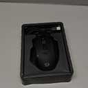 Redragon Wireless Gaming Mouse, MMO Gaming Mouse UP 16,000 DPI, 16 Macro Programmable Buttons, RGB Rechargeable with 12 Side Buttons, 70Hrs for PC Laptop MOBA FPS, M901P-KS (black)