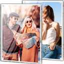 Vowcarol 8.5x11 Acrylic Picture Frame, 8.5x11 Picture Frame Magnetic Frame for Refrigerator, Certificate Document and Photo Frame