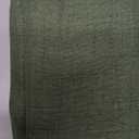 Miulle Dark Green Cozy Woven Blanket  for Sofa Chair Bed Living Room Pact of 2 7Ft and 3Ft