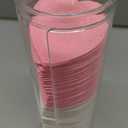 Sieral 120 Pcs Compressed Facial Sponges with Container Disposable Face Sponge Pads for Washing Face Cleansing Exfoliating Esthetician Makeup Removal(Heart,White, Pink)