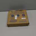 Electric Stove Drip Pans Set of 4 (2 x 6-Inch & 2 x 8-Inch) Stove Drip Pans for Electric Stove for Whirlpool, Maytag, KitchenAid & More - Compatible with W10196405 & W10196406 Stove Burner Drip Pan (Silver)