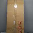 Delma Wall Full Length Mirror,Standing Mirror Full Body,Large Floor for Wall Door Bedroom Bathroom Living Room with Aluminium Frame(with Stand,56x15-Black)