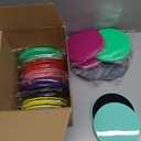 Jenaai 20 Pairs Core Sliders for Working Out Bulk Dual Sided Workout Disc Gifts for Group Training Classes Fitness Slider for Stability Ab Legs Full Body Fit Gym Carpet Hardwood FloorFoot (10 Colors)