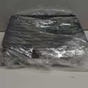 GSlife Small Dish Drying Rack for Kitchen Counter with Drainboard - Compact Dish Drainer for RV, Camper and Apartment, Rust-Resistant Wire Rack with Utensil Holder, 15"L x 10"W, Black