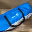 4 Person Camping Tent with Rainfly and Carrying Bag - Easy Pop Up Family Tents for Camping Essentials, Beach, Hiking, Backpacking, Mountaineering and Camp Travel