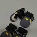 Zeus Urban Dog Boots  Breathable Paw Protectors, Anti-Slip Sole (4 Pack, Size 5, Army Grey), for Large Dogs | Hiking, Hot Pavement & Winter Snow | Adjustable Straps with Reflective Safety Design