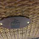 Bike Basket, Handmade Rattan Bicycle Baskets, Front Bike Baskets for Women’, Retro Style Bike Baskets for Adult Bikes, Brown