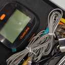 INKBIRD WiFi Meat Thermometer IBBQ-4T, Wireless WiFi BBQ Thermometer for Smoker, Oven | APP Calibration Temp Graph | Mobile Notification Timer Alarm | Rechargeable Digital Grill Thermometer, 4 Probes