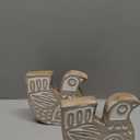 Etched Bird Decor, Pack Of 2
