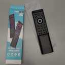 iPazzPort Mini Air Mouse Remote with Keyboard  7Color Backlit, Bluetooth & 2.4G DualMode, Responsive LightPress Buttons for Smart TV, Android Box, PC, Windows | AAA Battery Powered (NOT Included)