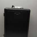 feilario 20in Aluminium Frame Hardside Spinner Wheel Luggage, Built-In TSA lock Carry on Suitcase, with Cup Holder & USB Port & Phone Holder