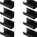 GBGS 8 Pcs Wall Bracket,1-1/4"Inner Width,U Shap Support Hanger for Tile, Panel