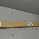 No Drill Cordless Cellular Shade, White, 31" W x 64" H