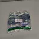 4 Pack Child Proof Sliding Cabinet Door Code Locks Baby Safety Cupboard Locks Adjustable U Shaped Cabinet Latches for Knob Handle Drawers Closet (4 PCS, Blue)