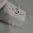 Multi Plug Wall Outlet Night Light, POWRUI 6 Outlet Extender & 3 USB Ports