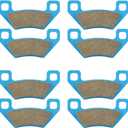 Front & Rear Brake Pads Ceramic Organic for Arctic Cat Wildcat 1000 LTD 2013-2014, Alterra 450/570/ 600/700, TRV 1000/700/ 550 LTD 2016 2017 2018 2019 2020 1436-420, 2502-578 - 4 Set
