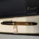 PILOT "CUSTOM 823 - Plunger Type/Transparent Brown (nib : Fine)