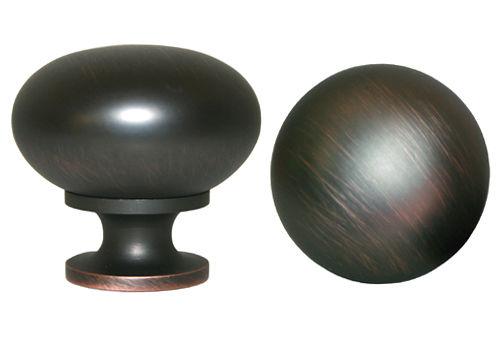 4 Pack Oil Rubbed Bronze Cabinet Knobs Mini Round Knobs Single Hole Solid Drawer Pulls for Dresser Drawers
