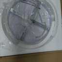 12.6inch Modern LED Milk Glass Flush Mount Ceiling Light Fixture