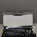 SOLAKAKA KI99 Pro Wireless Mechanical Keyboard with Quiet Switch, Hot Swappable Pre-Lubed Switches with RGB Backlit, Gasket Structure Computer Gaming Keyboard (Black Blue, Silent Switch)