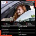 A-Premium Front Passenger Side Power Window Regulator, Without Motor