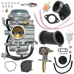 Cylinman 0470-352 Carburetor Fit for Arctic Cat 250 1999-2001 Arctic Cat 300 1998-2000 2X4 4X4 With Airbox Intake Manifold Boot 0470-347 3402-533