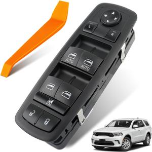 Master Power Window Switch Fits for Dodge Durango 2016-2022, Jeep Grand Cherokee 2016-2021, Front Left Driver Side Control Door and Windows, Replaces 68289802AA, 68289802AB, 68319802AA