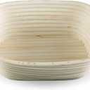 Frieling Proofing Basket, Brotform Bread Rising Banneton and Serving Basket, Oval, 11-Inch 10-Inch by 7-Inch