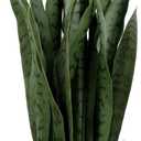 Artificial Sansevieria Plant 34 Inches Faux Snake Plant in Pot for Home Décor Office Decoration Green