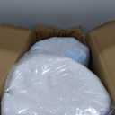 OhGeni Cooling 4 lnch Queen Size Dual Layer Mattress Topper, 2 Inch Gel Memory Foam, 2 Inch Soft Pillow Top Pad, Guest Bedroom Essentials Mattresses Cover, Extra Comfortable Sleep and Back Pain Relief