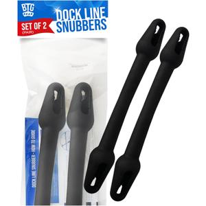 Set of 2 Pack Heavy-Duty Boat Mooring Snubber Dock Line for 1/2"-3/4" (14-18mm)