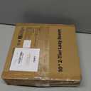 LAMU 10.2'' Wood Lazy Susan Turntable Organizer for Cabinet, 2 Tier Lazy Susan Spice Rack Organizer for Kitchen, Table Top, Countertop, Pantry, Medicine Organizer