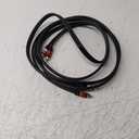 Monoprice 105347 10-Feet 22AWG Premium 2 RCA Plug to 2 RCA Plug Audio Cable - Black