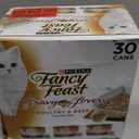 Purina Fancy Feast Gravy Lovers Poultry and Beef Grilled Gourmet Wet Cat Food Variety Pack - (Pack of 30) 3 oz. Cans BBD Feb 2028