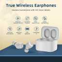 SoundMAGIC T60BT True Wireless Earphones in Ear Bluetooth Headphones with Microphone HiFi Stereo Sports Earbuds Waterproof White