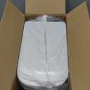 Homie Soft Close, Slim Trash Can 6 Liter / 1.6 Gallon with Anti - Bag Slip Liner and Lid, Use as Mini Garbage Basket, Slim Dust Bin, or Decor in Bathroom, Restroom, Kitchen, or Bedroom (Matte White)