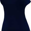 TYR Women's Durafast One Cutoufit Swimsuit (32, Navy)