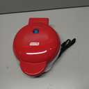 Dash Express Waffle Maker -Electric Waffle Maker for Creative Homemade Treats - Dual Nonstick Cooking Surfaces, Easy Food Release & Quick Cleanup - Compact, Space-Saving Design - 8 Inches - Red