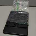 Smatdecis Couch Arm Tray Table Sofa Arm Clip, Armrest Tray Table Suitable for Home Drinks/Fast Food/Fruit Etc, Large Size Multi-Function Black(Dual Phone/Tablet Holder) (13x9.4"(Upgrade))