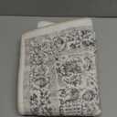 Light Brown Entryway Area Rug 2x3 Door Mat Machine Washable Kitchen Vintage Distressed Non Slip Carpet Indoor Retro Floral Accent Throw Small Rug for Bathroom Office Bedroom Dining Room