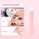 23 Pcs Esthetician Facial Supplies Tools Set, DIY Skincare Kit Include 3 Gold Facial Bowls, 1 Serving Tray, 1pc 3-Compartment Serving Tray, 3 Facial Fan Brushes 3 Face Mask Brush 12 Sponge Compressed