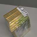 upsimples 5x7 Picture Frame Set of 10, Display Pictures 4x6 with Mat or 5x7 Without, Multi Photo Frames Collage for Wall or Tabletop Display, Gold